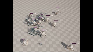 Unreal Engine 5  Swarm Simulator Plugin [upl. by Bernadina272]