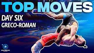 Top Greco Moves from Day 6  Senior World Championships 2023 [upl. by Relyhcs703]