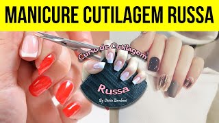 Negocio para começar de casa  Manicure Cutilagem Russa Aprenda FAZER Curso [upl. by Erle903]