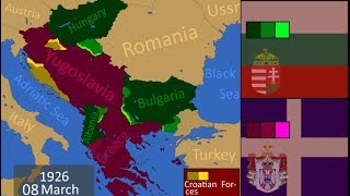 ALTERNATIVE 3rd Balkan War  19251926 [upl. by Dnalrag]