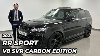 2021 Range Rover Sport V8 SVR Carbon Edition [upl. by Des455]