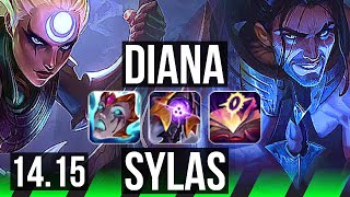 DIANA vs SYLAS JGL  Rank 3 Diana 1428 Legendary Rank 24  VN Challenger  1415 [upl. by Anastase47]