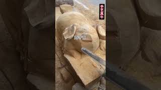 Woodturning Process：Lucky Pig  Incredible hand carving woodworking carving craft [upl. by Hess618]