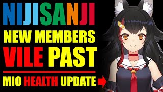 NIJISANJI New Member DANGEROUS PAST Mio Health Update Sayu being Sued and Mint at Anime North [upl. by Abramo]