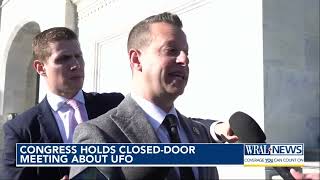 Congress holds closeddoor meeting about UFO [upl. by Ewell238]