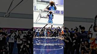 Coen Carr insane dunk near free throw line 🔥✈️ basketball coencarr shorts [upl. by Key142]