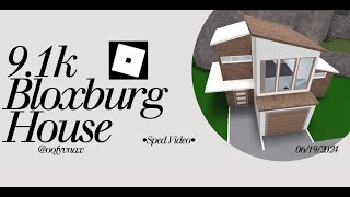 91k Bloxburg House 1 bloxburg roblox fyp building fypシ゚viral viral tutorial [upl. by Sigismond]