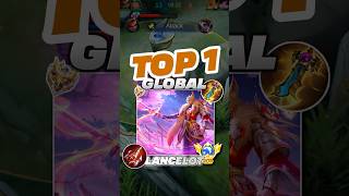 70 WINRATE Top 1 Global LANCELOT S34 Build mobilelegends mlbb [upl. by Tad]