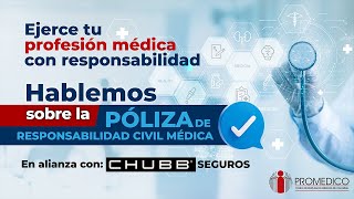 Charla póliza de Responsabilidad Civil Médica  Chubb seguros [upl. by Munt285]