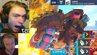 Making Rank 1 Streamers RAGE With My Junkrat w reactions [upl. by Itsuj175]