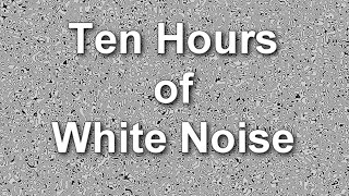 White Noise Ten Hours  Ambient Sound  Masker [upl. by Irrep]