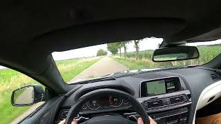 BMW 640i Gran Coupé F06 overview and POV test drive [upl. by Marten426]