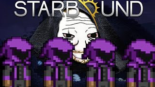 A Cult has taken over my Starbound Multiplayer Server  Frackin Universe [upl. by Botsford]