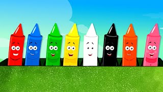 Colors Song Rainbow Colors  More Educational Videos for Children [upl. by Rebba370]