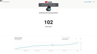 How to see your live subscriber count PCLAPTOPMAC [upl. by Javed790]