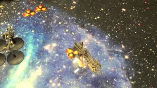 Battle Fleet Gothic Battle Report Ep 3 Space Marines vs Dark Eldar [upl. by Cherie]