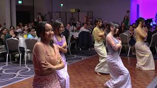 Myanmar New Year Remix Dance by Liberte  Girl group  Winter Gala Dinner II [upl. by Wyatt]