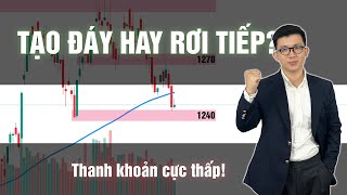 Thanh khoản cực thấp  Tạo đáy hay Rơi tiếp [upl. by Jakob]