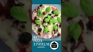 KETO pizza z patelni w 10 minut shorts [upl. by Euridice]