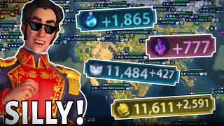 Civ 6  The Game Where I Took Things MUCH Too Far 4 Sid Meier Gran Colombia Civilization VI [upl. by Nelubez]