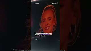 Adele’s emotional farewell as she announces indefinite break from music  yahooaustralia [upl. by Lindy]