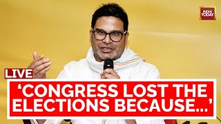 Prashant Kishor Interview Prashant Kishors Biggest Analysis Of 2024 Elections  India Today LIVE [upl. by Zanas224]