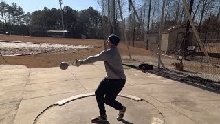 Olympic hammer thrower from Georgia gears up for national competition this weekend [upl. by Downing]