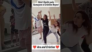 HAHAHA GANITO PALA SUMAYAW SI CRISTINE REYES😂 cristinereyes aramina shorts MaritesAkoTV [upl. by Htir]