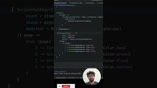 Swipe in Bottom Navigation in jetpack compose  Android studio Kotlin android coding kotlin [upl. by Roshan269]