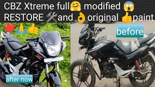 CBZ Xtreme modify and 👌restore 🛠️ [upl. by Immac]