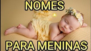 NOMES FEMININOS [upl. by Sitarski]