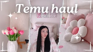 Haul Temu  decorazioni per la casa ⋆˙⟡  sistemiamo tutto ♡ [upl. by Airal]