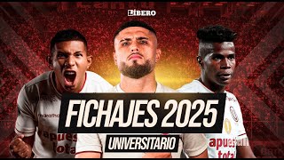 Posibles Fichajes de Universitario de Deportes para 2025  ¿Qué Jugadores Llegarán en 2025 [upl. by Akiram]