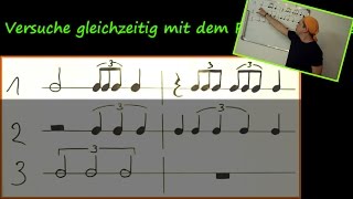 Triolen in der Musik richtig spielen lernen  Demo der Vollversion 36min im Onlinekurs [upl. by Ibrab]