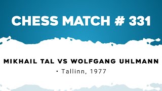 Mikhail Tal vs Wolfgang Uhlmann • Tallinn 1977 [upl. by Dihsar903]