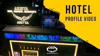 3 Minutes Arista Hotel Profile Video by India 360 Degree [upl. by Barnabe245]