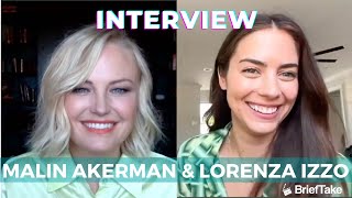 Malin Akerman amp Lorenza Izzo loved working with each other on The Aviary [upl. by Goldie]