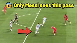 Messis brilliant passes for Alvarez and Martinez goals for Argentina vs Canada in Copa America 2024 [upl. by Emyle]