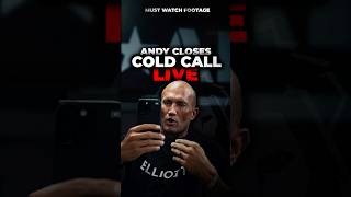 ANDY CLOSES COLD CALL LIVE [upl. by Shulem]