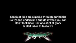 DragonForce  Tomorrows Kings  Lyrics on screen  HD [upl. by Anigue922]