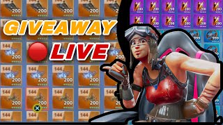 Massive STW GIVEAWAY LIVE  GUNSMATERIALSMELEESTRAPS AND DROPBOX [upl. by Ecirpac]