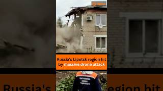 Russias Lipetsk region hit by massive drone attack [upl. by Eadwina]