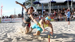 Aussies 2023  U17 Beach Flags [upl. by Akenn]