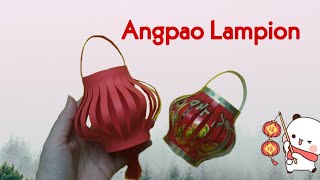 Cara Membuat Gantungan Lampion Dari Angpao  Red Envelope Mini Lantern DIY [upl. by Intosh680]