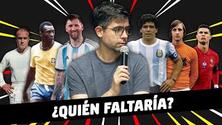 Los MEJORES 6 JUGADORES de la HISTORIA del FÚTBOL [upl. by Ynaffet]