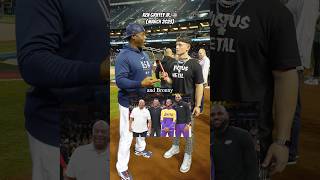 Ken Griffey Jr on his friendship with LeBron…⚾️🐐🏀 shorts [upl. by Grissel]