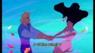 Color of the wind  Pocahontas lyrics [upl. by Owena]