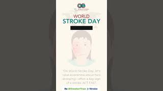 World Stroke Day Dr Atmaranjan Dash Neuro amp Spine Surgeon dratmaranjandash stroke [upl. by Auqenahs703]