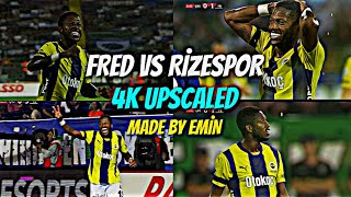 FRED vs RİZESPOR 4k sscp free clips [upl. by Nedarb]