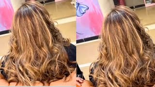 How to Global Hair Colour With Highlights  Highlights Global Hair Colour Full Tutorial [upl. by Dagmar]